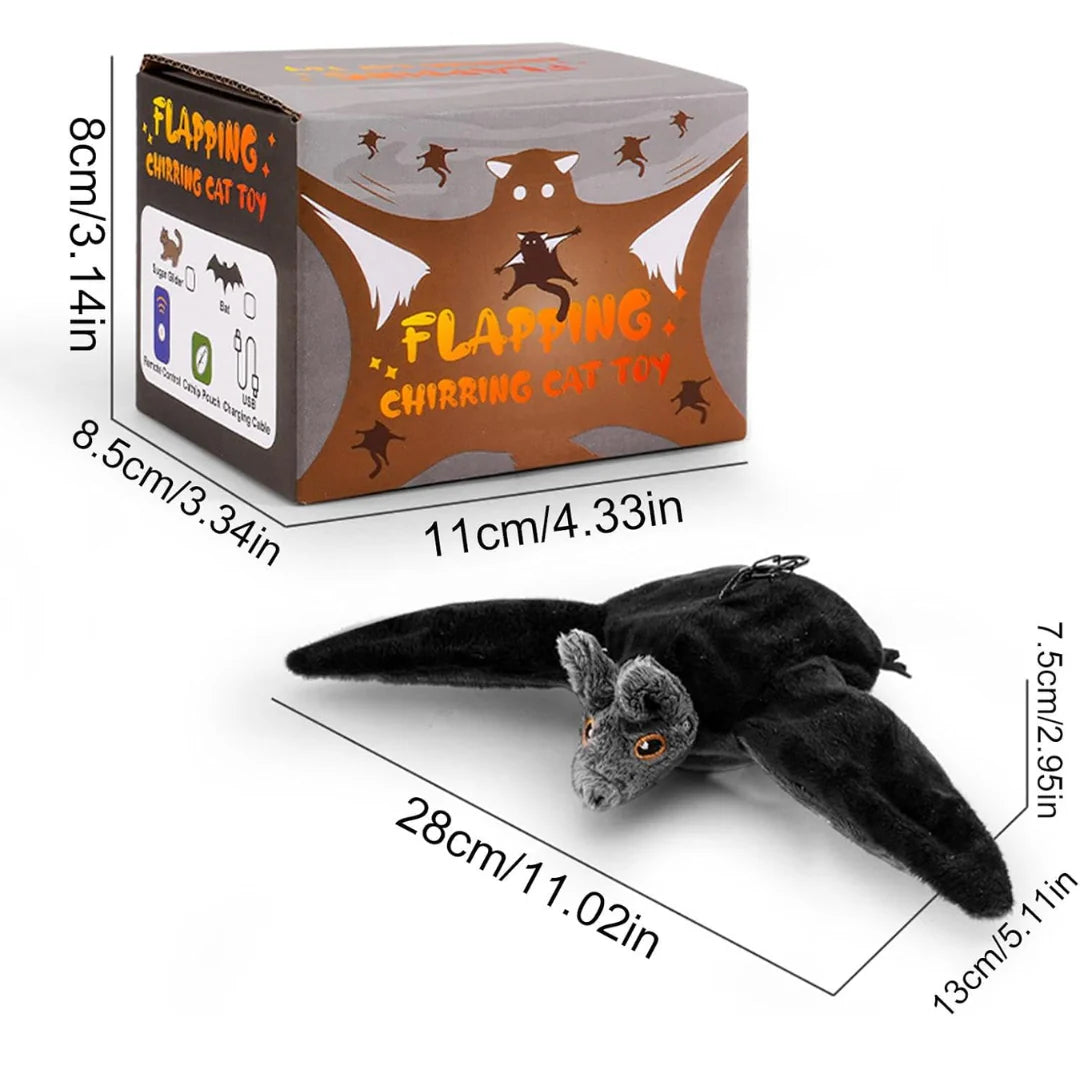 Kitt Black™ Flying Bat Toy